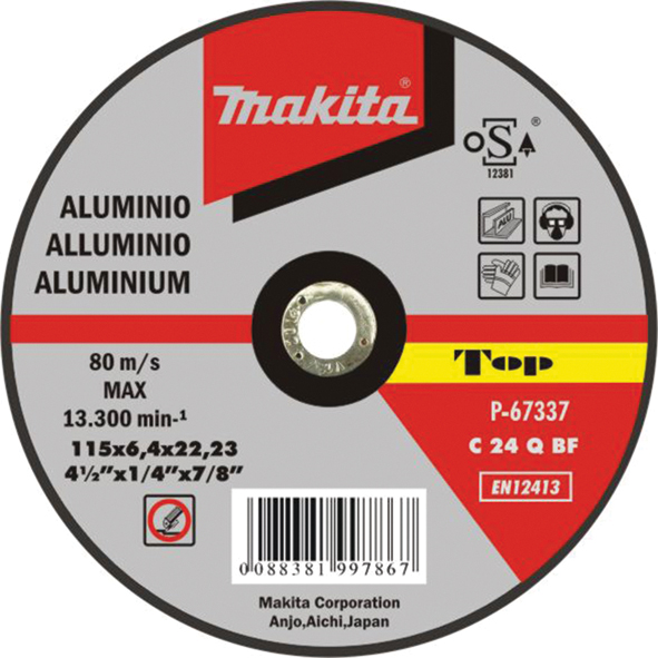 Disco abrasivo extrafinos de corte - P-53126