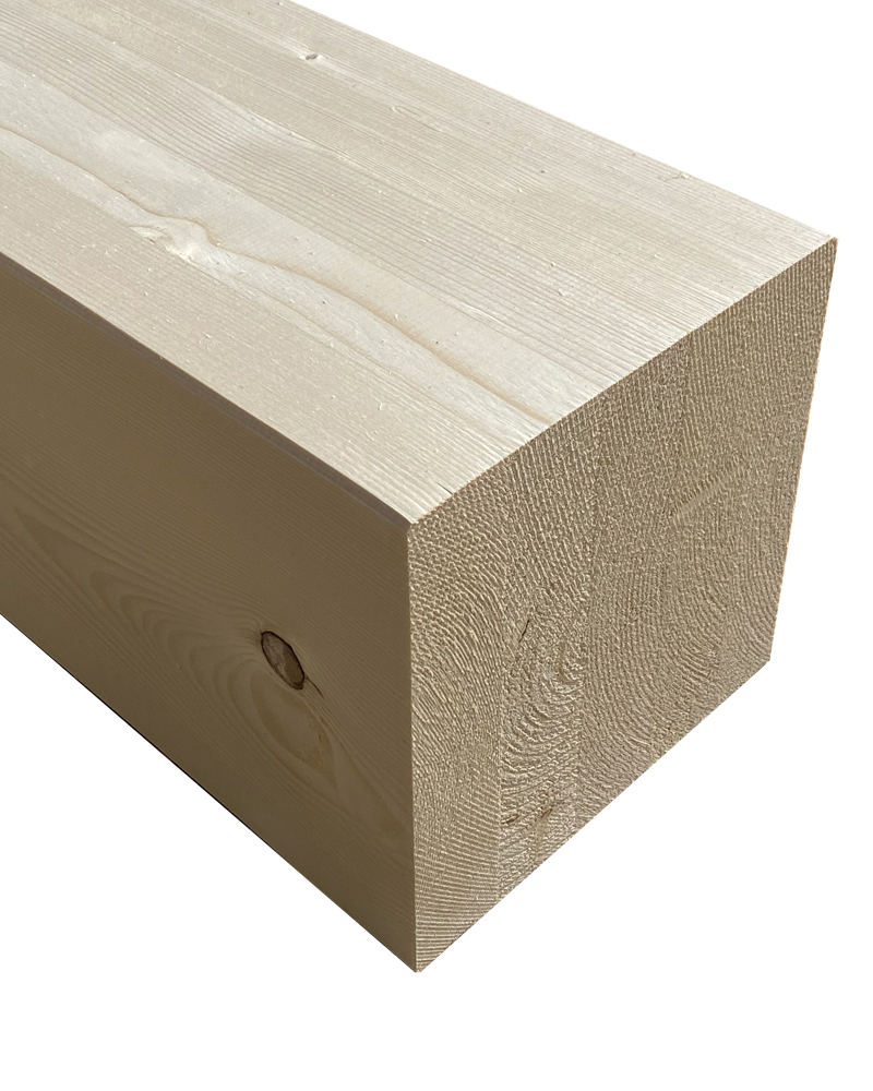 Vigas y pilares de abeto laminado GLH24