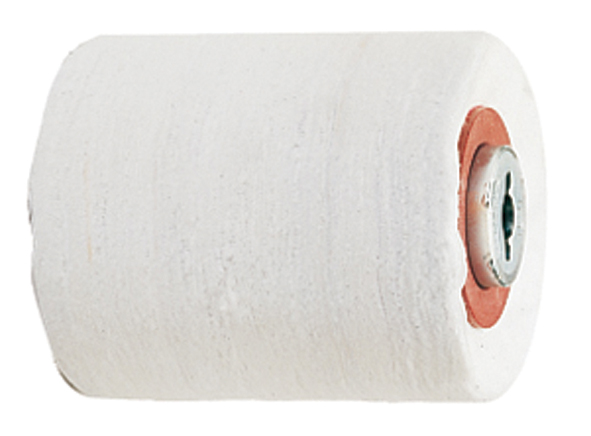 Rodillo para pulir de algodón