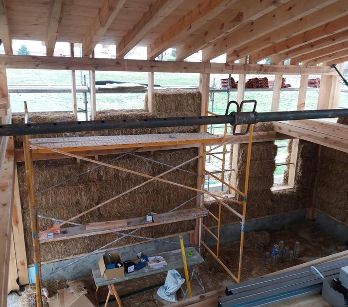 Casa de paja en San Medel