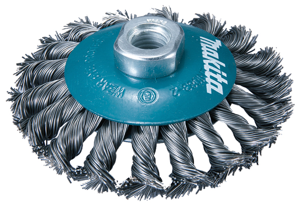 Grata para amoladoras cepillo oblicuo trenzado - D-45761