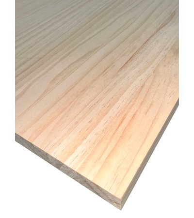Tablero alistonado de pino