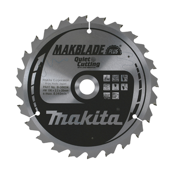 Disco MakBlade corte silencioso Ø 250mm / 260mm