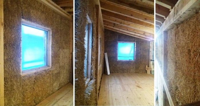 Casa de paja en San Medel