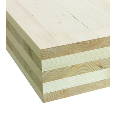 Tablero de abeto contralaminado CLT C24