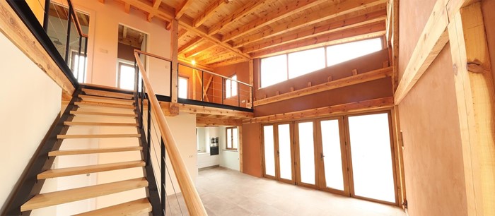 Casa de paja en San Medel